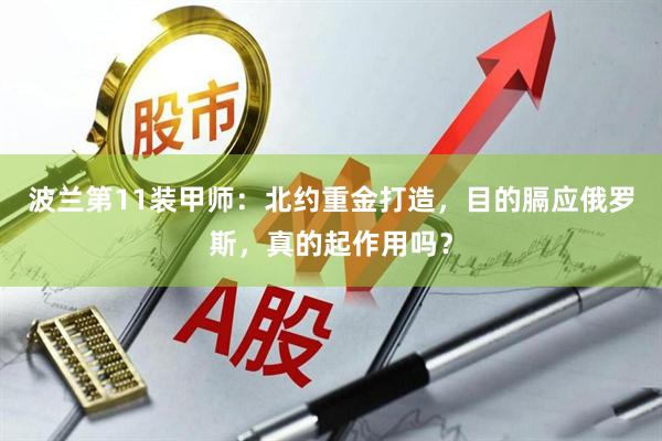 波兰第11装甲师：北约重金打造，目的膈应俄罗斯，真的起作用吗？